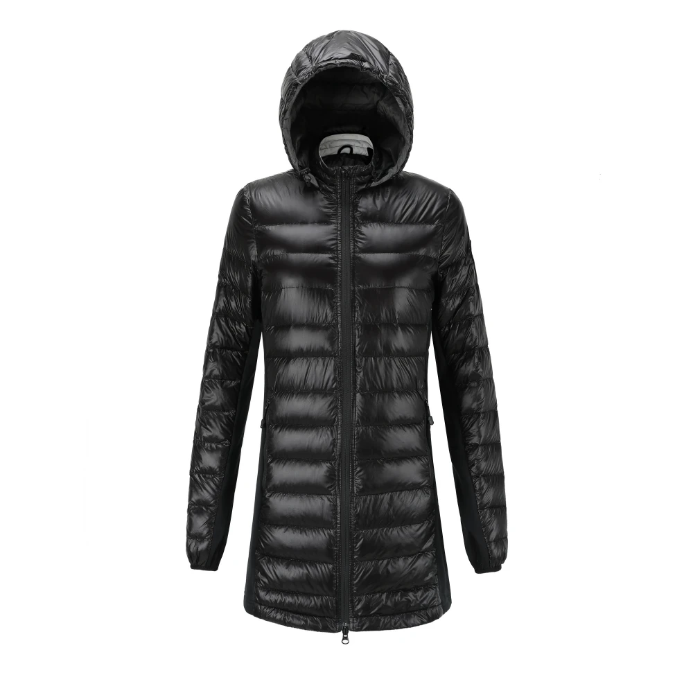 Wholesale OEM Hot Selling Down Jacket Goose Women Long Jackets Women Duck Down