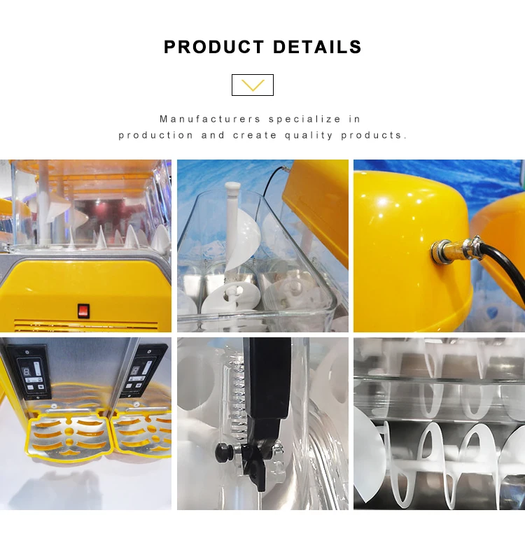 china supply commercial small portable ice slush machine/fruit snow mud making machine