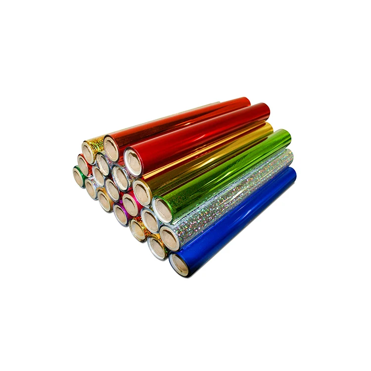 Hot Stamping Foil Heat Transfer Foil For Wedding Card silver Metallic Packing Paper Color Printing Material