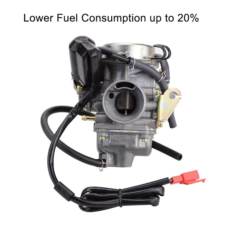  Карбюратор GOOFIT PD24J 24 мм холодные стартеры для GY6 150cc 152QMI 157QMJ ATV Go Kart мопед мотоцикл