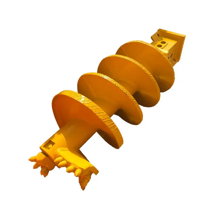 Teeth Single Cut Flat China Augers Rock Drilling Auger