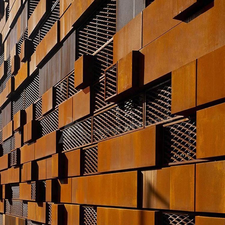 steel plate staircase price design insulated wall sheet galvanized trapezoid siding panel roll strip corten steel cladding