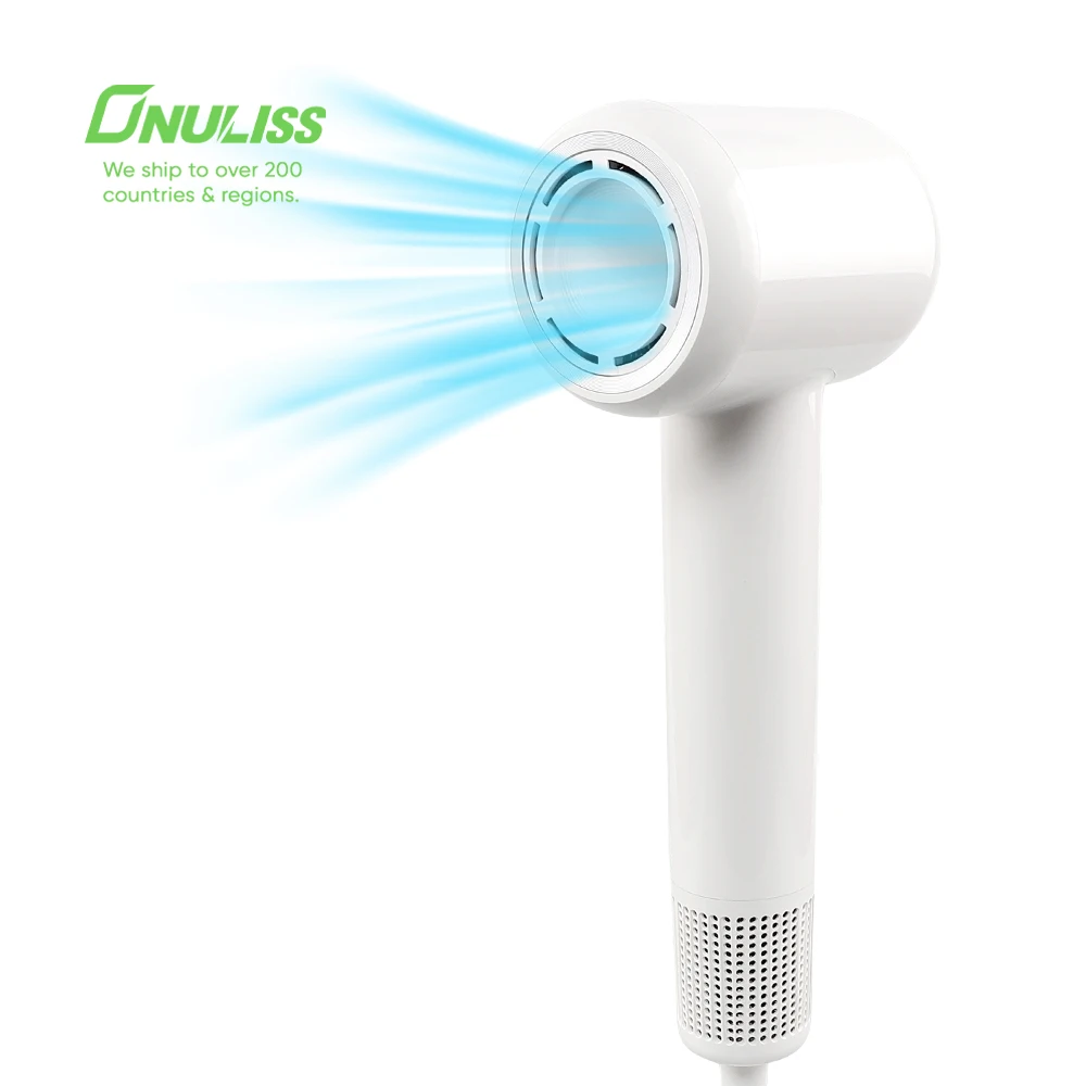 Newly Upgraded Lightweight Blow Dryer Brush High Powerful Hand Dryer For Hair Seche Cheveux Direct Current Motor Hair Dryer