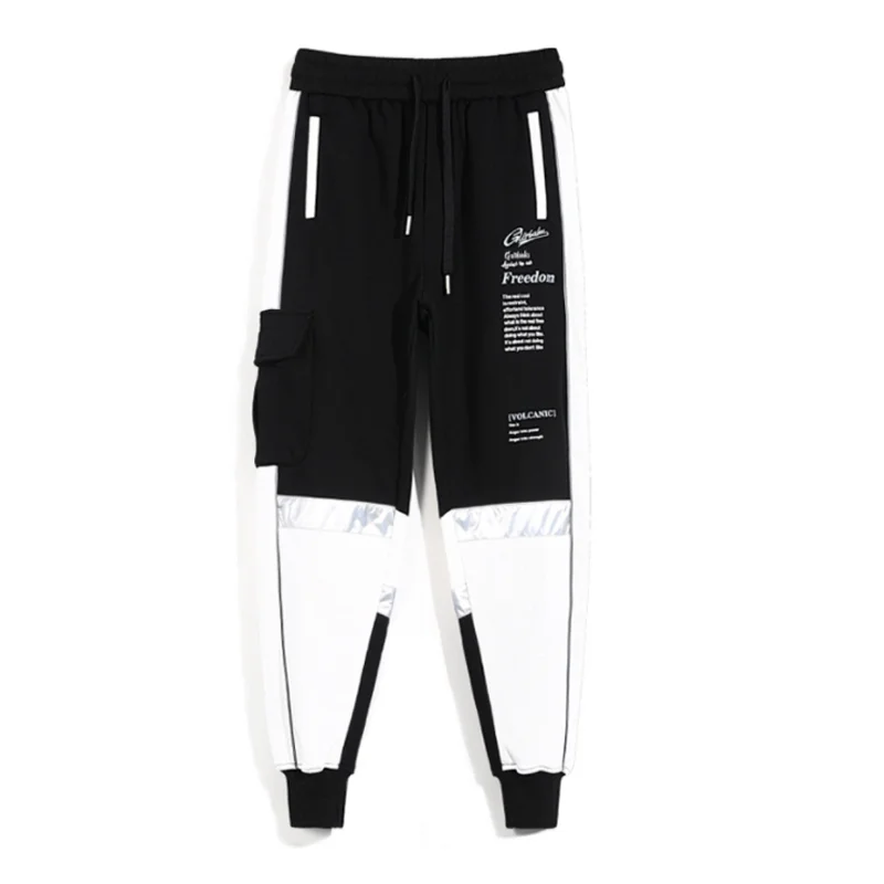 Dropshipping 2023 hot sale fashion casual pants stretch cotton hip hop streetwear pants men factory