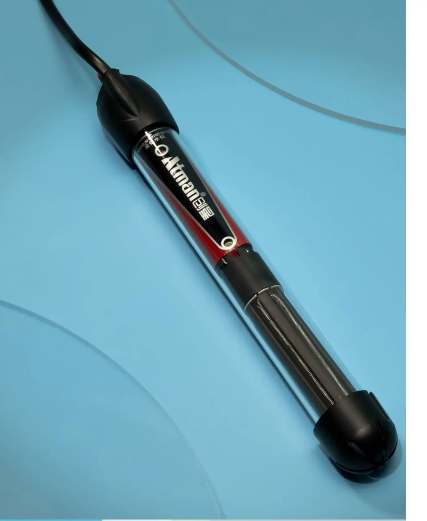 ATMAN Fish Tank Temperature Adjustable Submersible Heater Blast-proof Quartz Glass Thermostat Heating Rod For Fish Tank