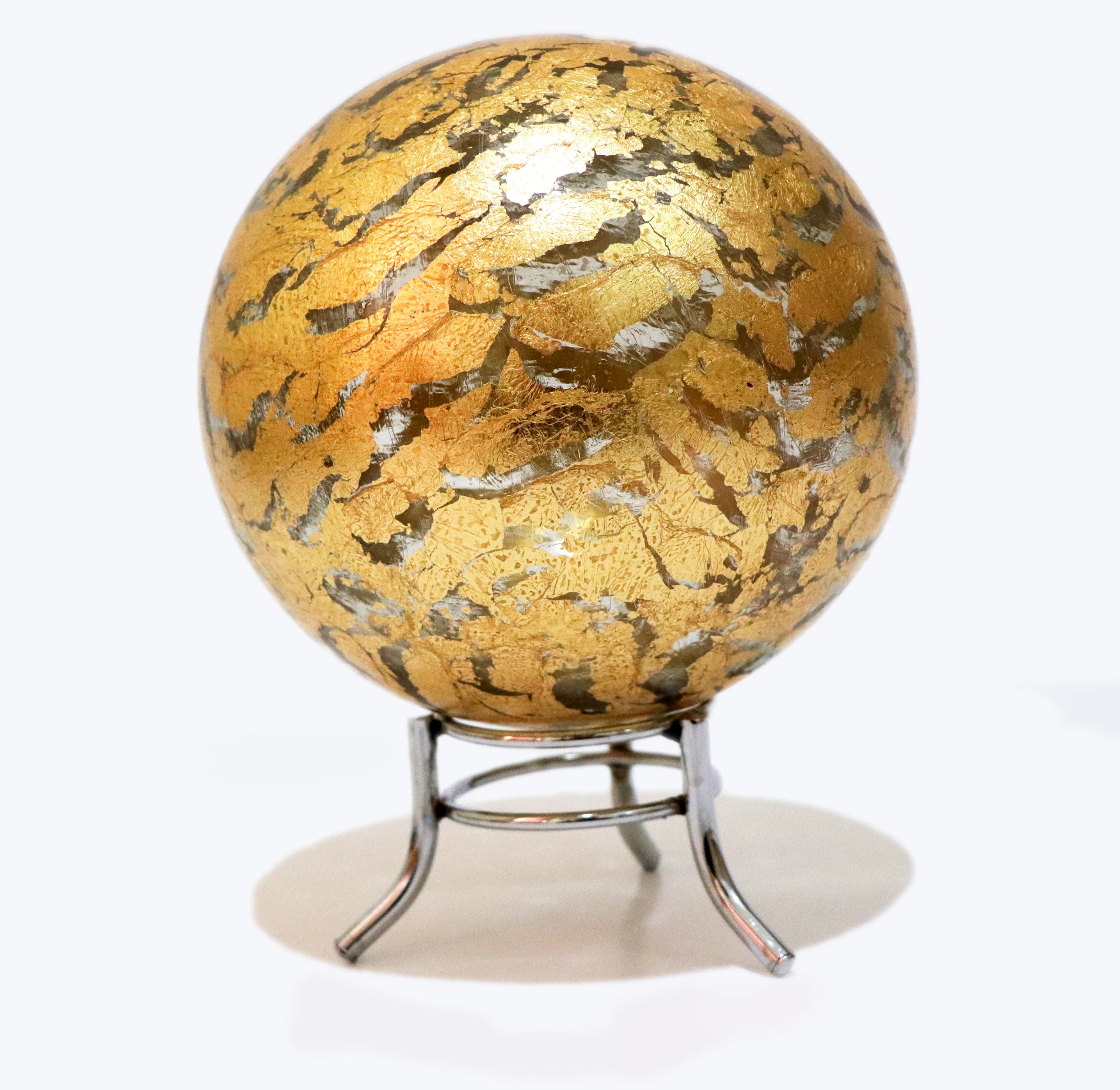 Изготовленные вручную круглые орнаменты топовые художественные украшения декоративные стеклянные шары для продажи