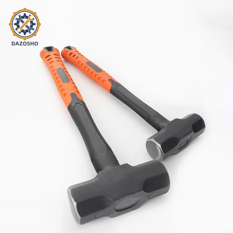 Field Octagonal Hammer Heavy Duty Masonry Hammer High Carbon Steel Household Hand Hammer
