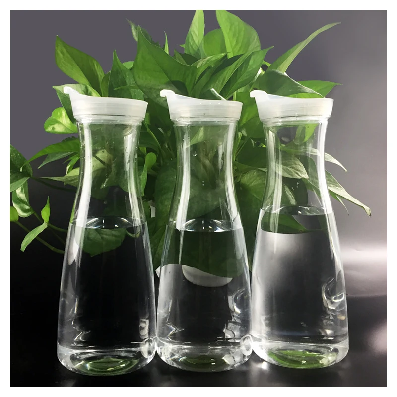 Wholesale 1.5L Plastic Water Pitcher Tea Bottle Transparent Juice Jug Soda Container with Lid Beverage Pitcher