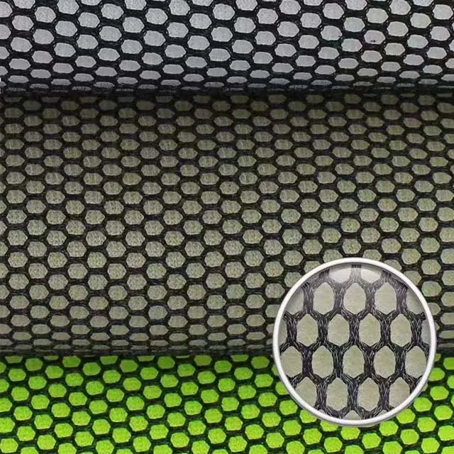 china suppliers 100% polyester 3-4mm 3d air mesh fabric for chair cushion,medical mat,sport shoes