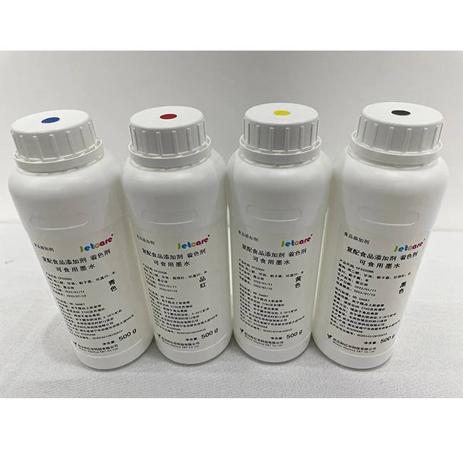 Refillable Edible Ink for Coffee Printer Digital Printing On Drink Top