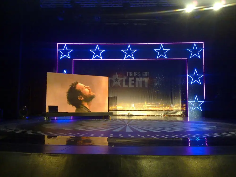 Indoor Outdoor Large LED Board Full Color Waterproof LED Screen Video Wall P3.91 LED Advertising Panel Rental LED Display
