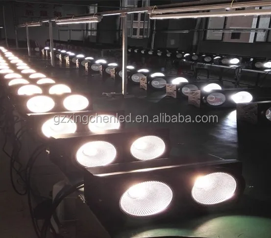 hot products 2021 dmx stage 4eye/4pcs/4 head 100W led audience cob blinder light