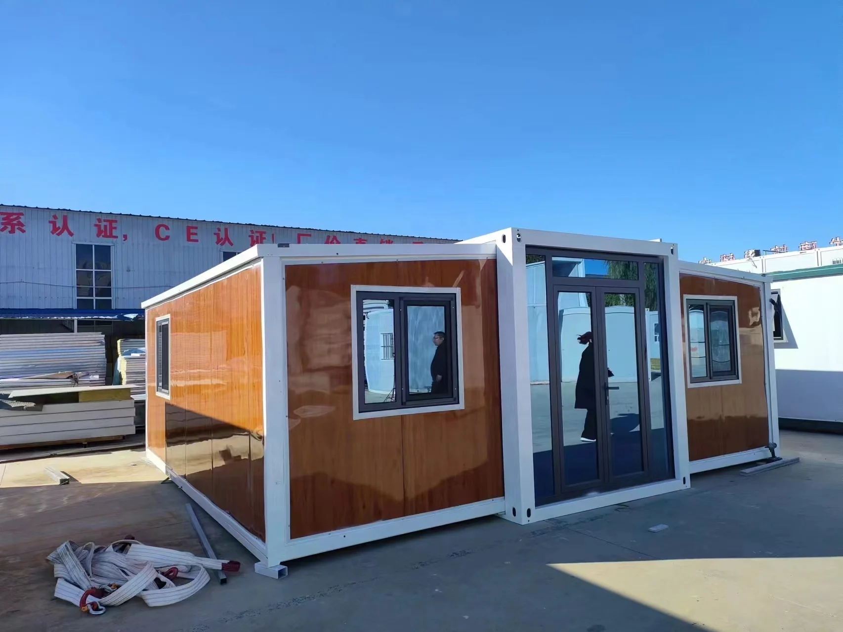 Lower Cost Expandable Container Home  House 40ft Prefabricated Container Module House With 3 Bedroom