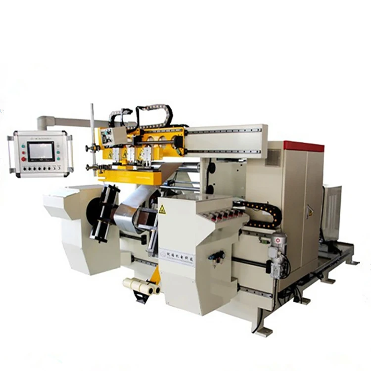 Automatic Electric Wind Copper And Aluminium Foil Machine Reactor Foil Winding Machine
