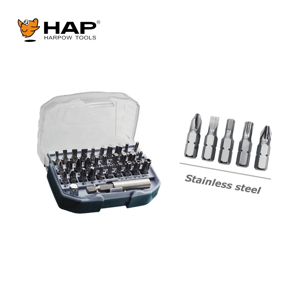 Tool Drill Bit Set 32PCS Stainless Steel Combination Screwdriver Bit Set for Repairing Work