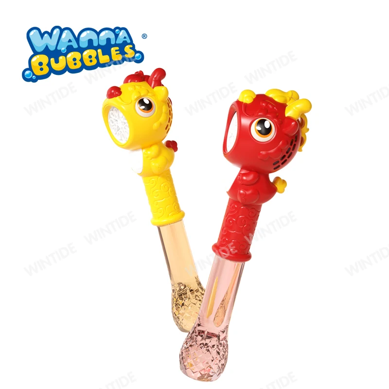 Wholesale Cute dragon bubble stick   Bubble Wand with Beautiful Wings for Boys and Girls Toys Best Gift Bubble Toy