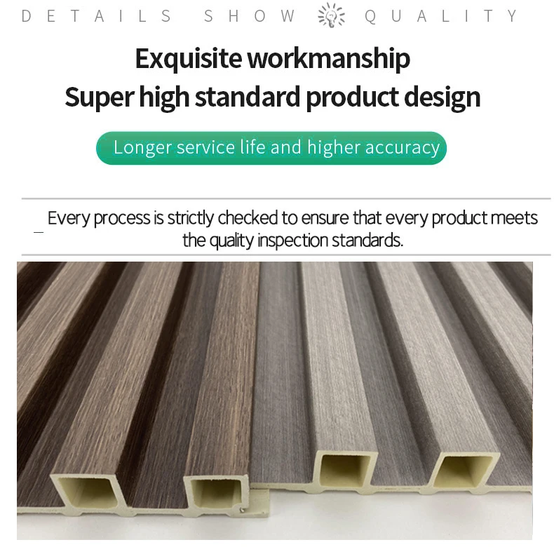 Chengxiang China Factory Supply Affordable Acoustic Peel And Solid Wood Fluted Wpc European Wall Panel Italy