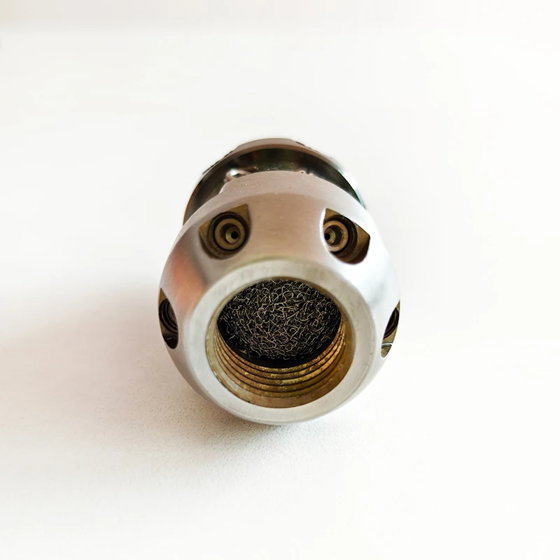 LC High pressure Nozzle Small Stainless Steel Dredging Washing Machine Accessories Dredging Sewer Water Nozzle