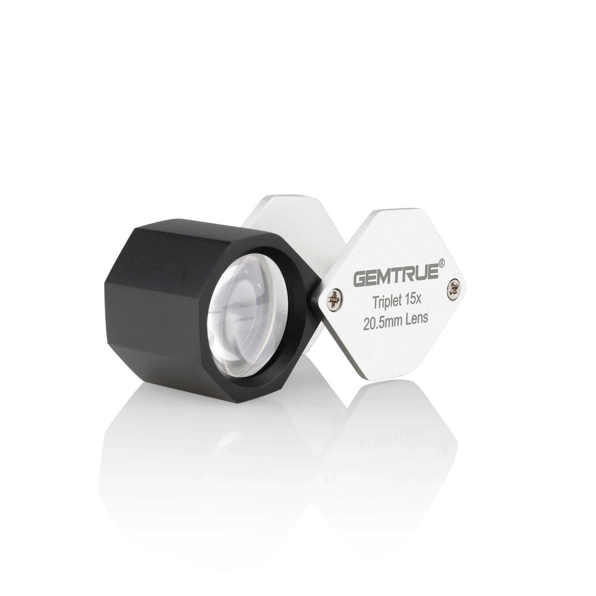 Jewelry Checking Magnifier Optical Glass Lenses Loupe 15x High Quality Diamond Indentifying Tools