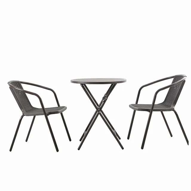 
 2020 горячая Распродажа удобные пластиковые ротанга Релакс стул мебель набор  