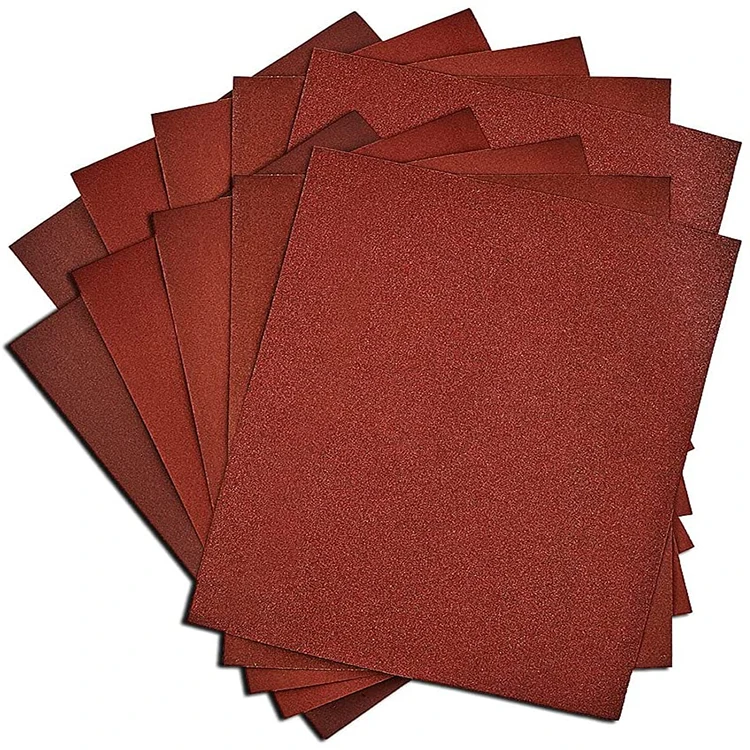 9x11-Inch 60 100 120 150 220 Grits  Sandpaper for  Sanding Block and Sheet Sanders