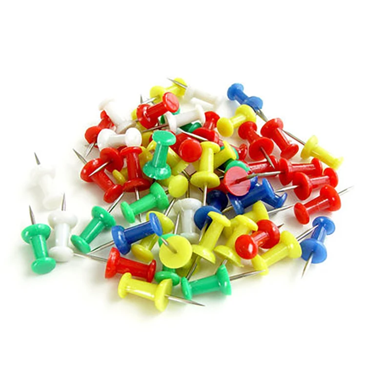 Push Pins Metal Office Silver Oem China Stainless Sets Colorful Plastic Colorful Jumbo Big Head