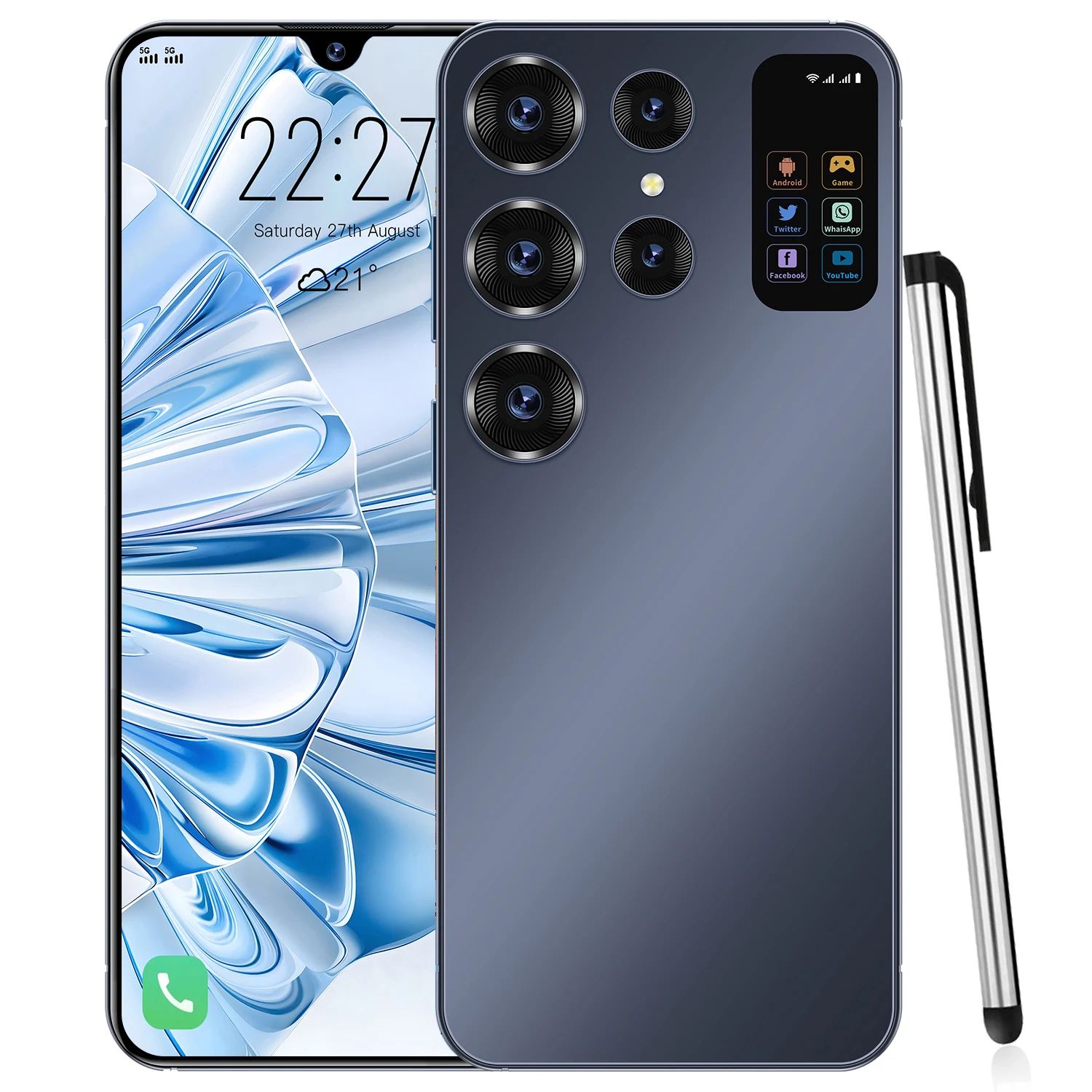 Factory Price cheap S24 Ultra Phone Version Mobile 16GB+1TB Android 13 Cellphones Unlocked Smartphone