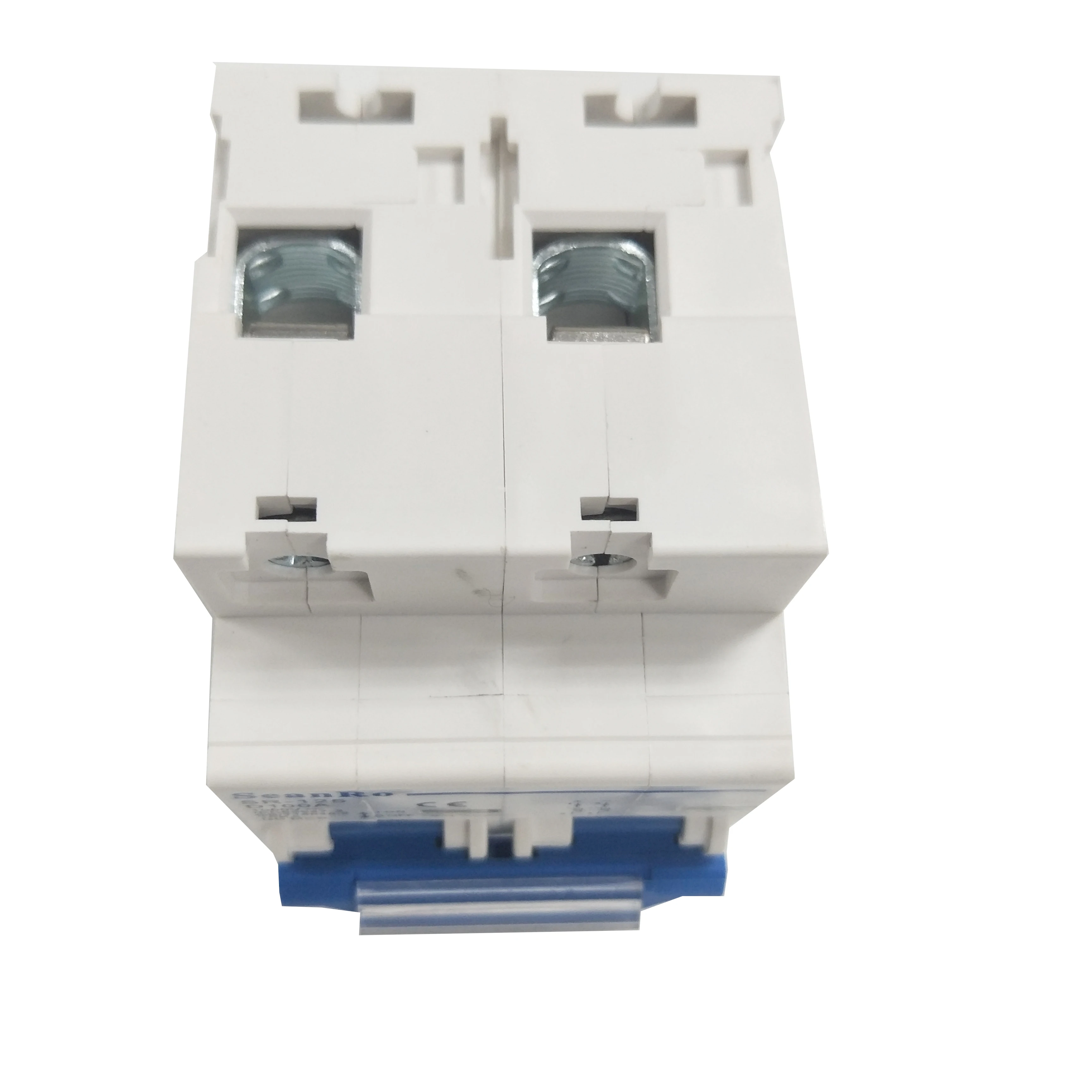 SeanRo 80 100 125 Amp 550VDC 1000V 125A 2 Poles Miniature Circuit Breaker Overload Protector DC MCB for solar system mini switch