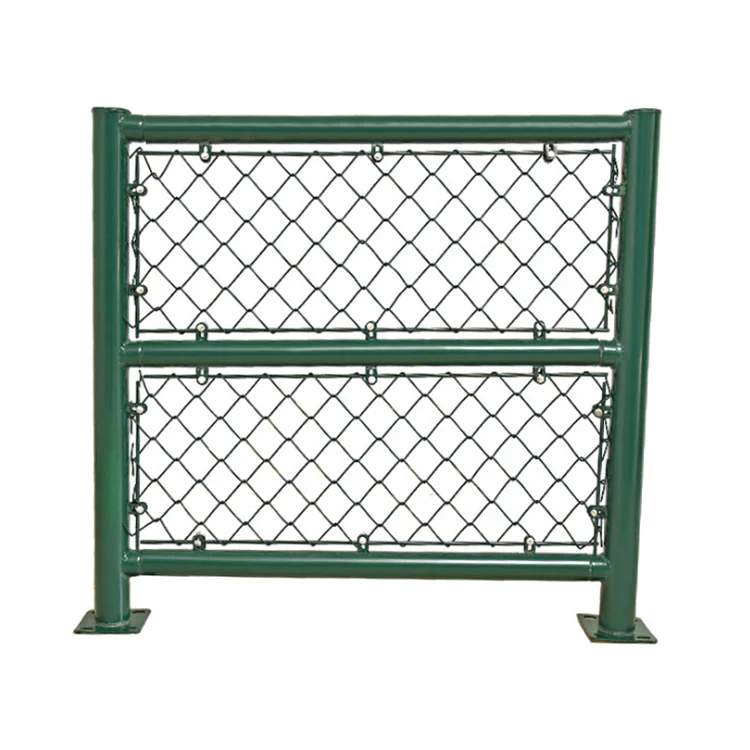 The factory sells fence manufacturing machine chain rod braiding machine galvanized iron chain link temporary fence board