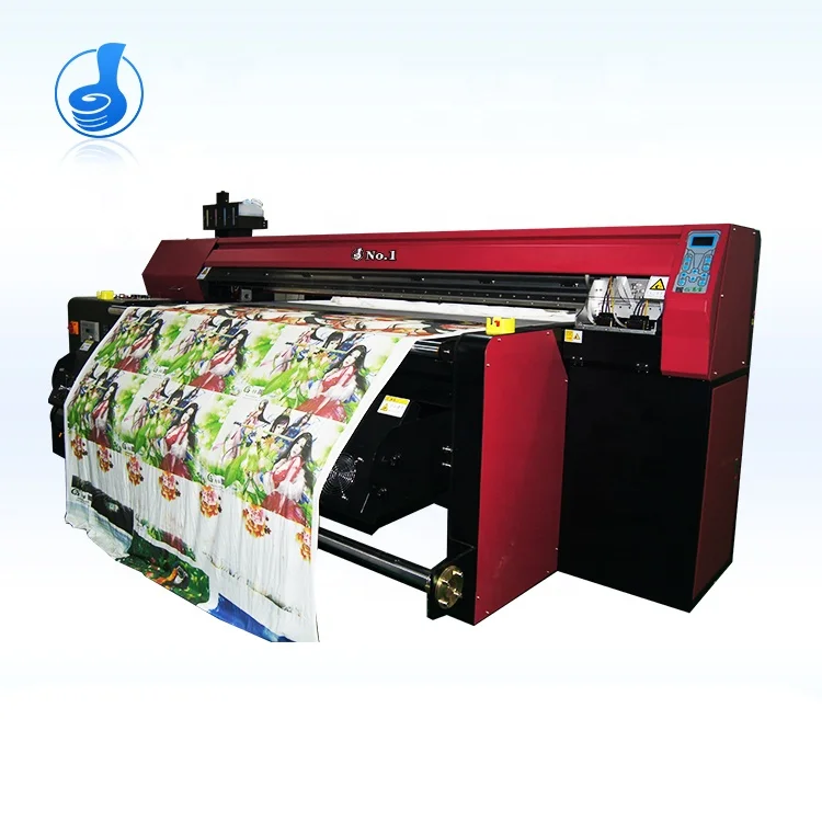 larger format direct to digital inkjet printing machine for cotton silk wool