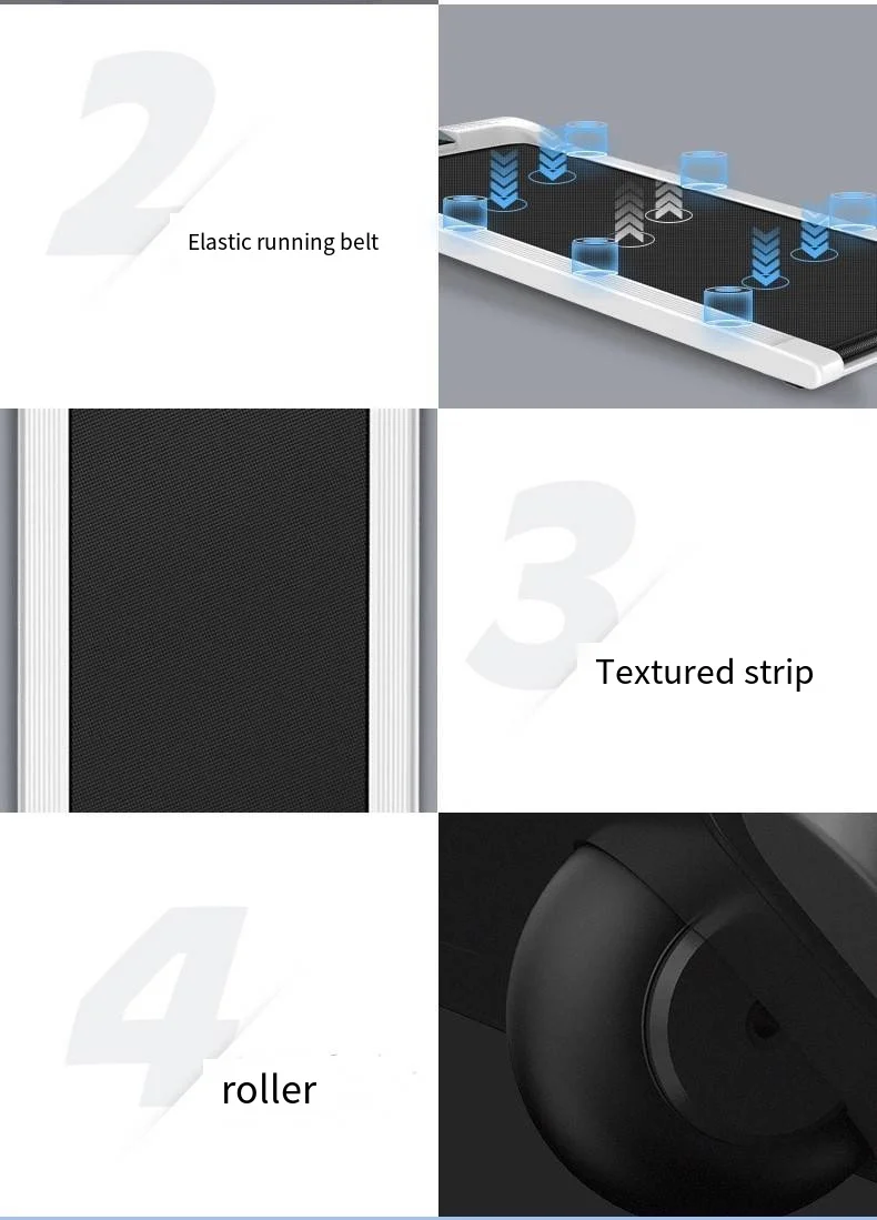 High Quality Mini Folding Treadmill Home Gym Display Panel