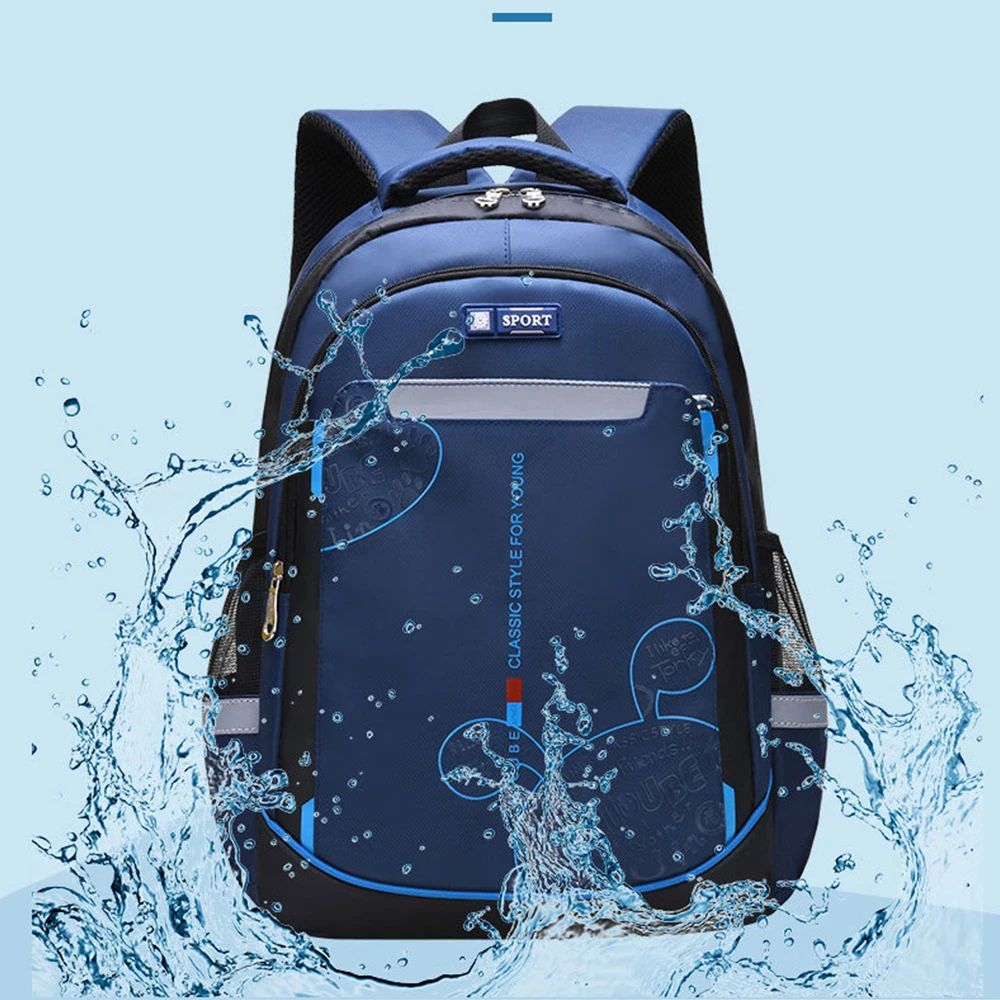 2019 Unisex High School Nylon Multifunctional Waterproof Bag Large Capacity Durable Teenage Backpack School Bags