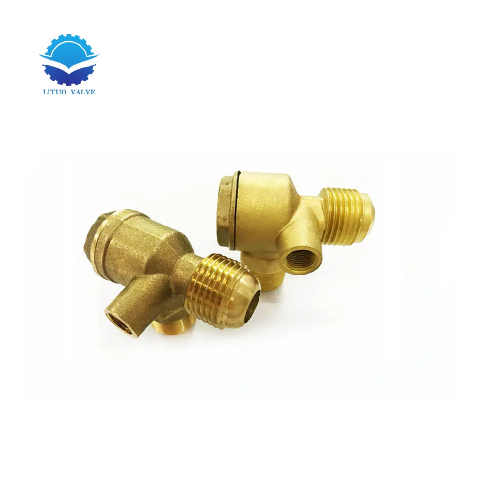 brass air compressor check valve  single one way valve brass check valve