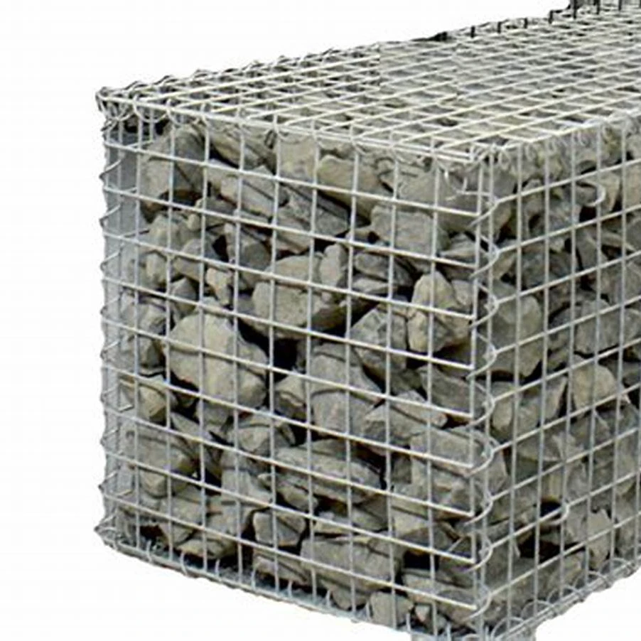 Электрическая оцинкованная стальная проволока, сетка-корзина для камней, стабильная сетка для каменной клетки, габионная коробка для бокового наклона