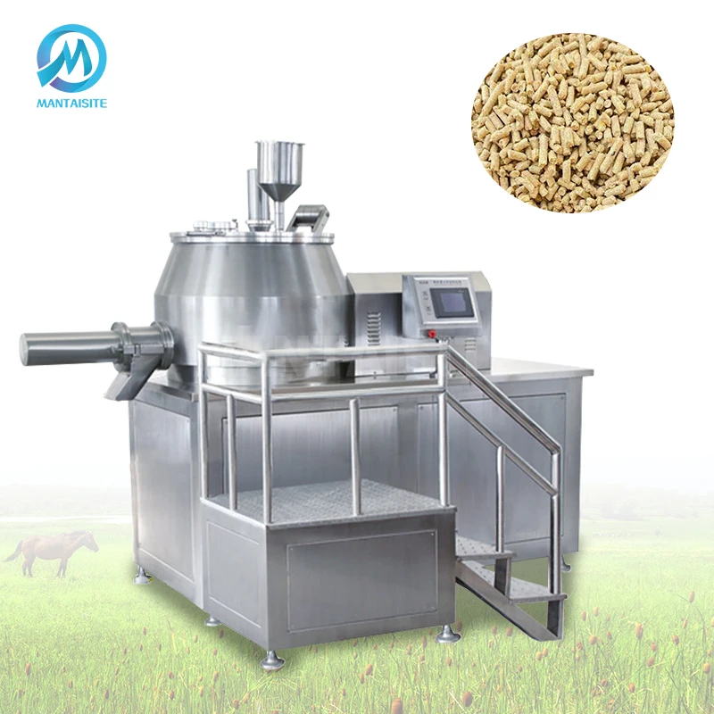 Factory Supply Wet Mixer Granulator Super Mixing Granulation Machine Laboratory Granulator
