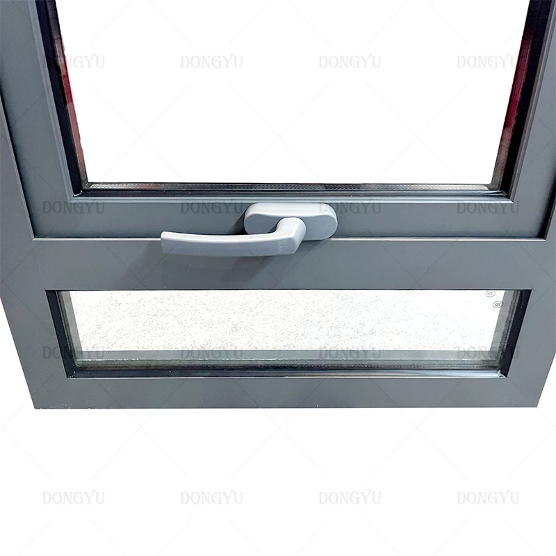 Dong Yu High-Performance Double Glazed Window Filled with Argon Gas for Superior Insulation and Soundproofing