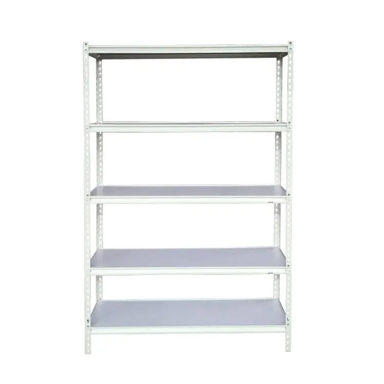 
Beautiful light-duty metal rivet shelving for household 