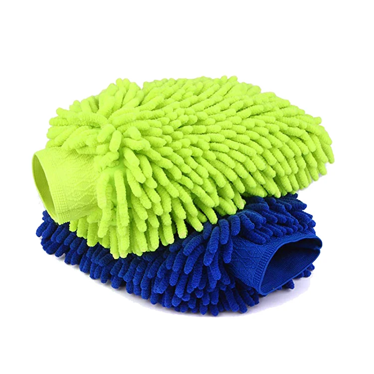 SPONDUCT Fashion Car Wash Microfiber Hand Gloves Mitt Glove CarSPONDUCT Cleaning