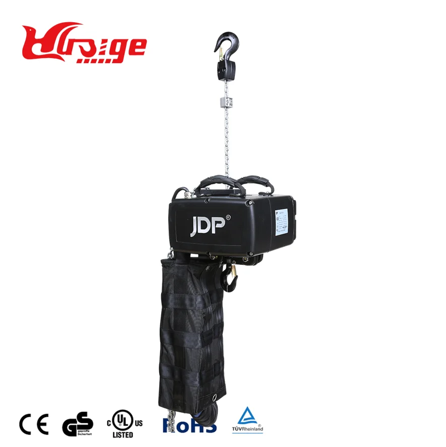 palan a chaine de scene D8 stage chain hoist AV Installation for bar school gym theatre in france