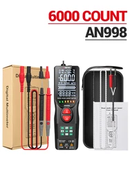 ANENG AN998 Digital 6000 Count Professional Multimeter Electronic Auto Range AC/DC Voltmeter Temperature Ohm Hertz Detector Tool