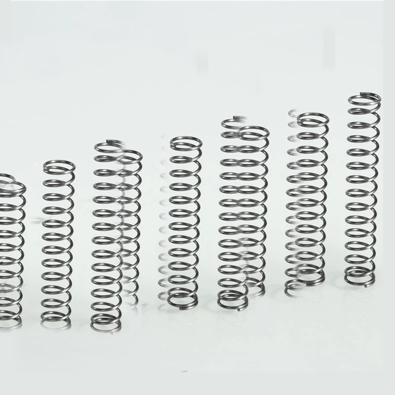 Natural Color Stainless Steel Spring 0.1-20mm Compression Coil