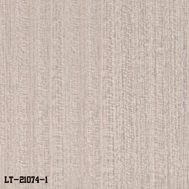 Longtime LT 0.18 mm thickness wood grain PVC laminated film for  chipboard MDF sheet