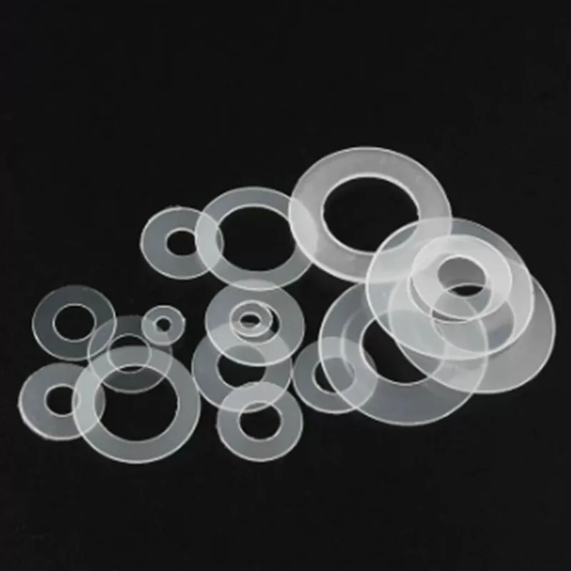 All size M2 M3 M4 M5 Black Or White Nylon Flating Washer DIN125