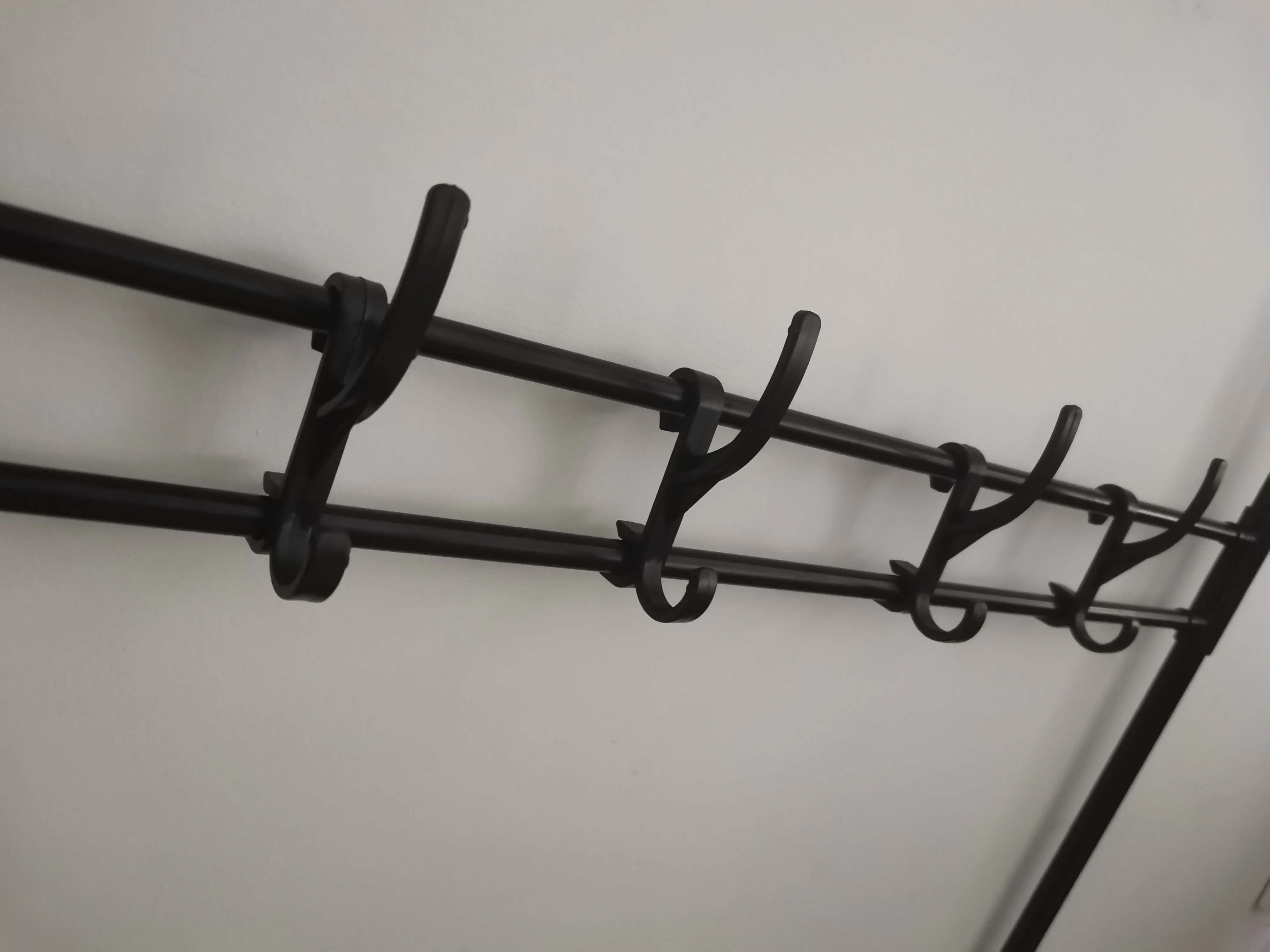 4 layers Clothes And Shoe Storage Rack metal pipe home clothes rack