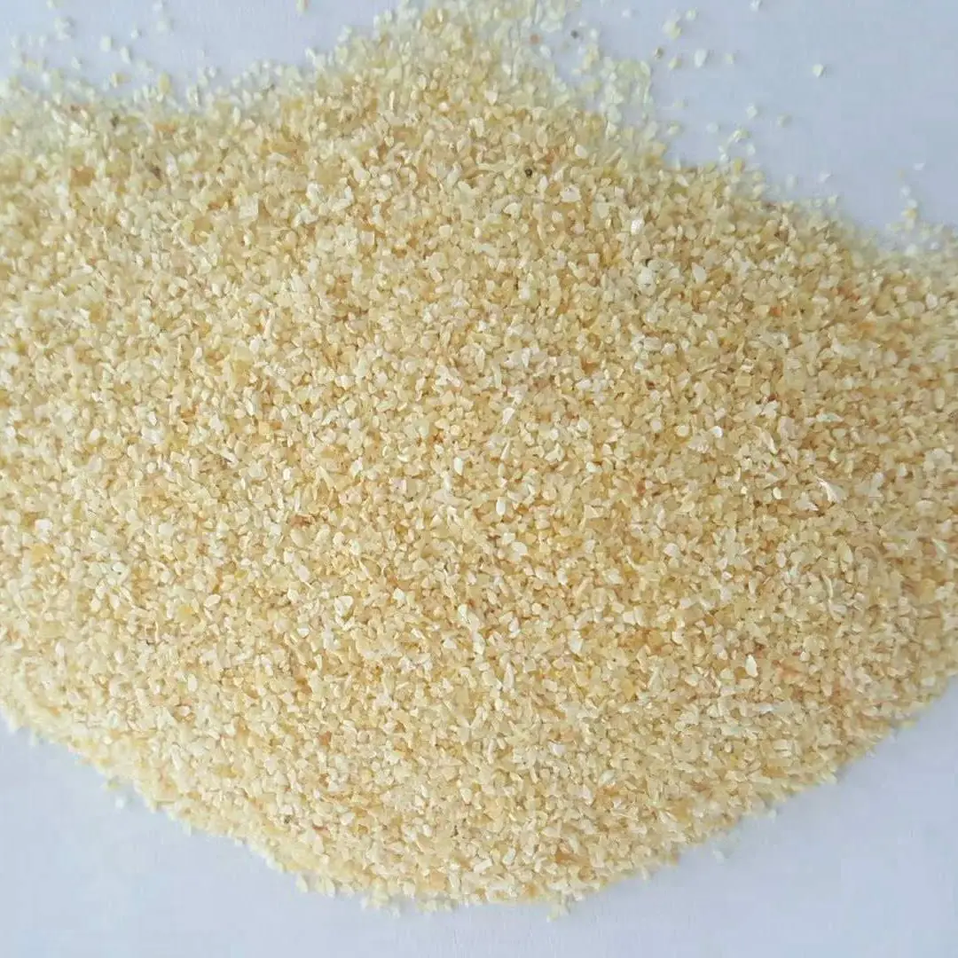 China Natural Spices Bulk Dehydrated Garlic Granules 40-80 40-60 26-40 Mesh Dried Garlic