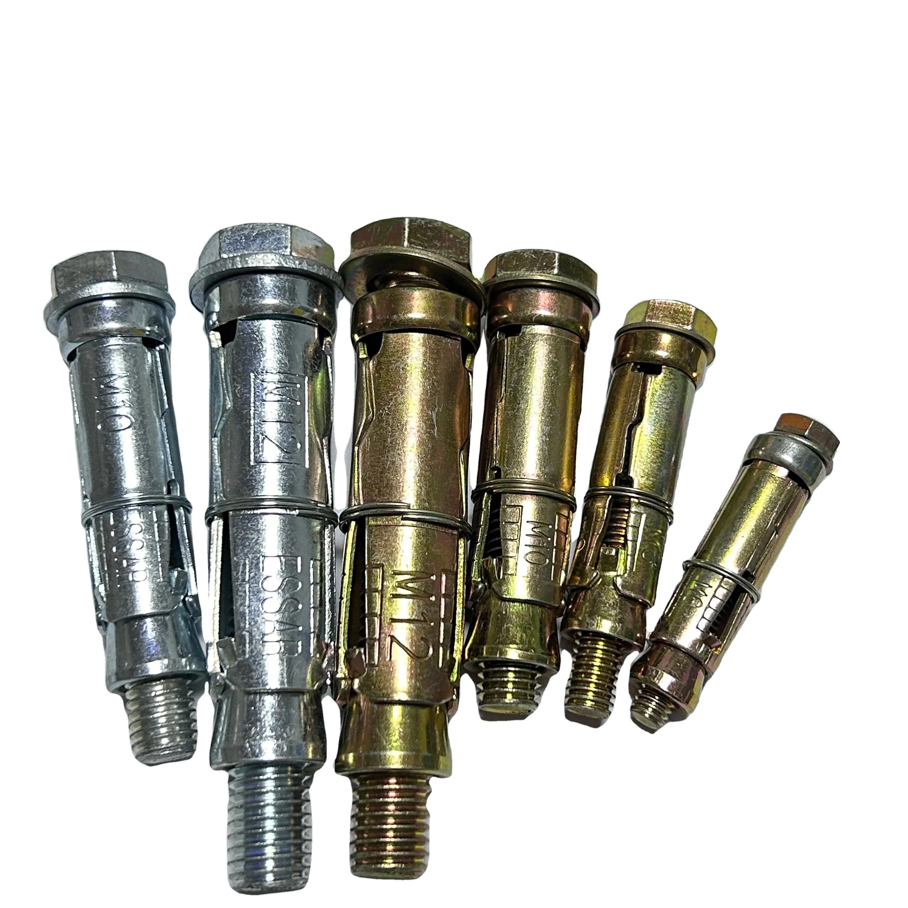 Sleeve anchors Galvanized Expansion fixing Bolt with zinc plated