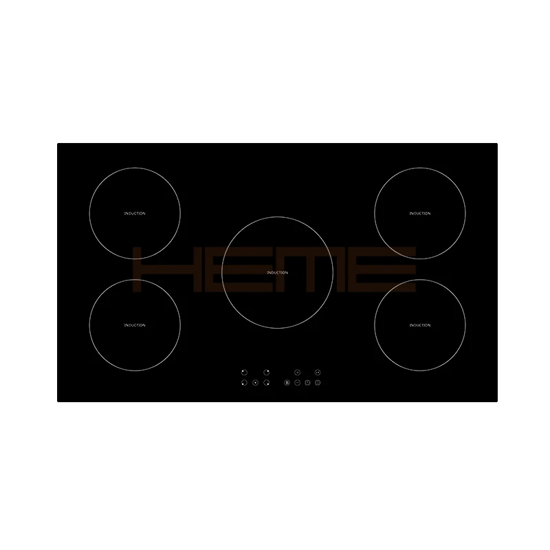 CE CB Certificate Kitchen Appliances Panel Electric Induction Cooker with Timer Burner Induction Cooktop Glass Flex Zone 87cm