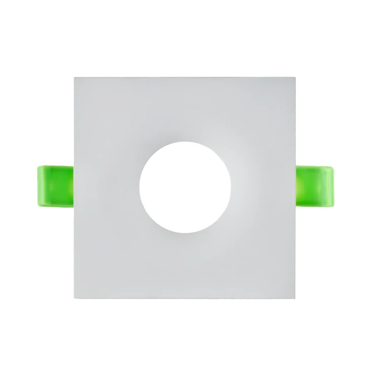 High quality White recessed GU10 LED Downlight Frame LED Spotlight GU10 Lamp Holder mr16 housing