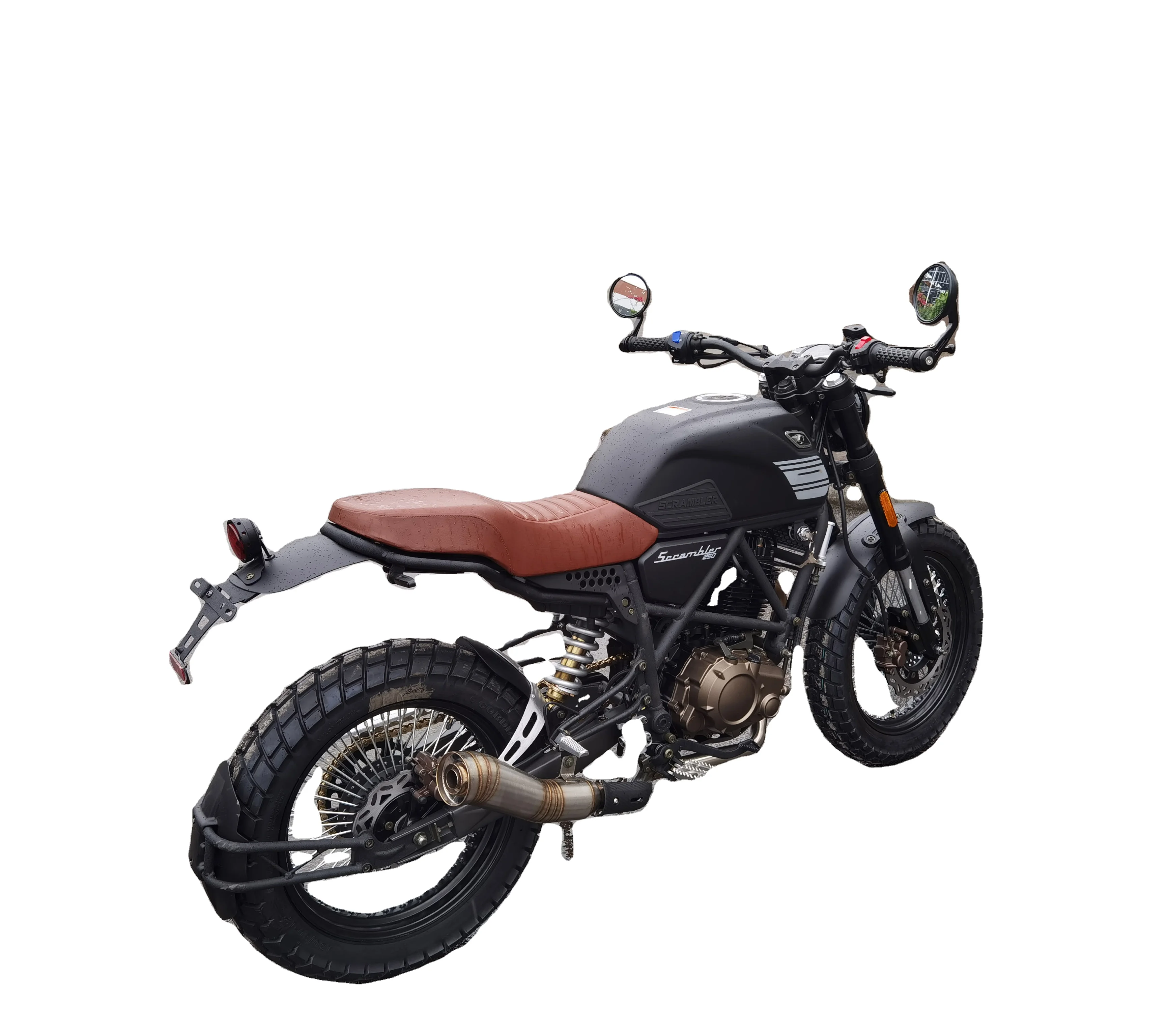 MOTORCYCLE FUEGO SCRAMBLER250 No.2205095 Scrambler 250 Enduro Sports Adventure Bike All