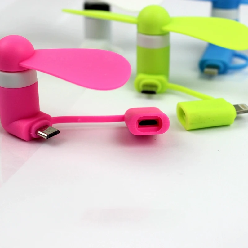Hot Selling Standard Mini Soft Portable Low Power mini usb Fan for phone